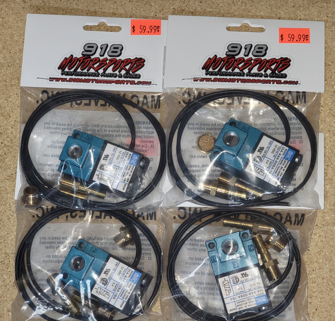 3 port mac valve