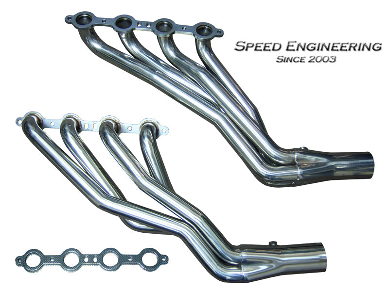 SPEED ENGINEERING TRUCK & SUV 1 7/8" LONGTUBE HEADERS (2007-2013)